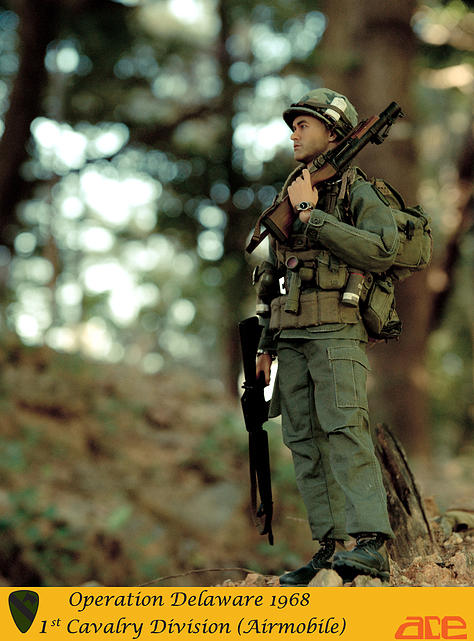 [ACE-13011] ACE Workshop Operation Delaware 1968 1st Cavalry Division  (Airmobile) Action Figure