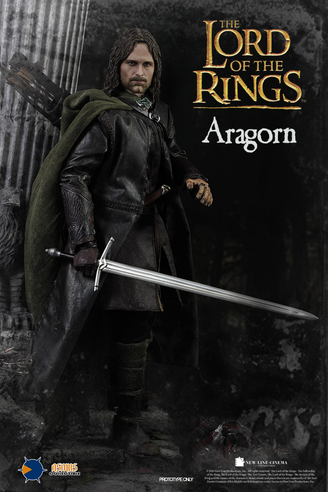 ASM-LOTR008] Asmus Toys Lord of the Rings Aragorn 1:6 Movie Boxed  