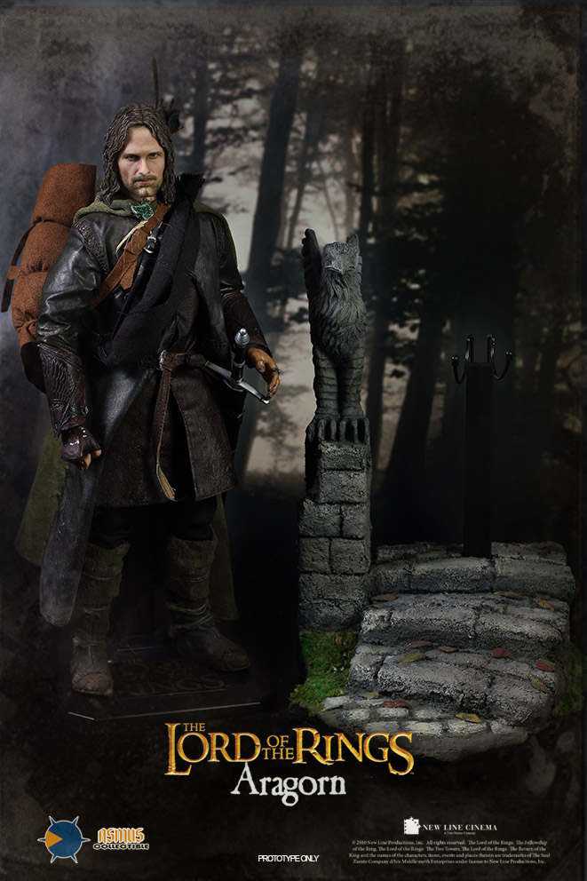 [ASM-LOTR008] Asmus Toys Lord of the Rings Aragorn 1:6 Movie Boxed ...