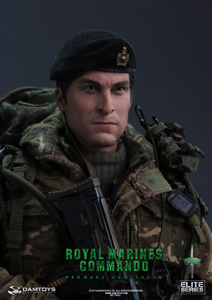 DAM-78023] DAM TOYS Modern British Royal Marines Commando Action