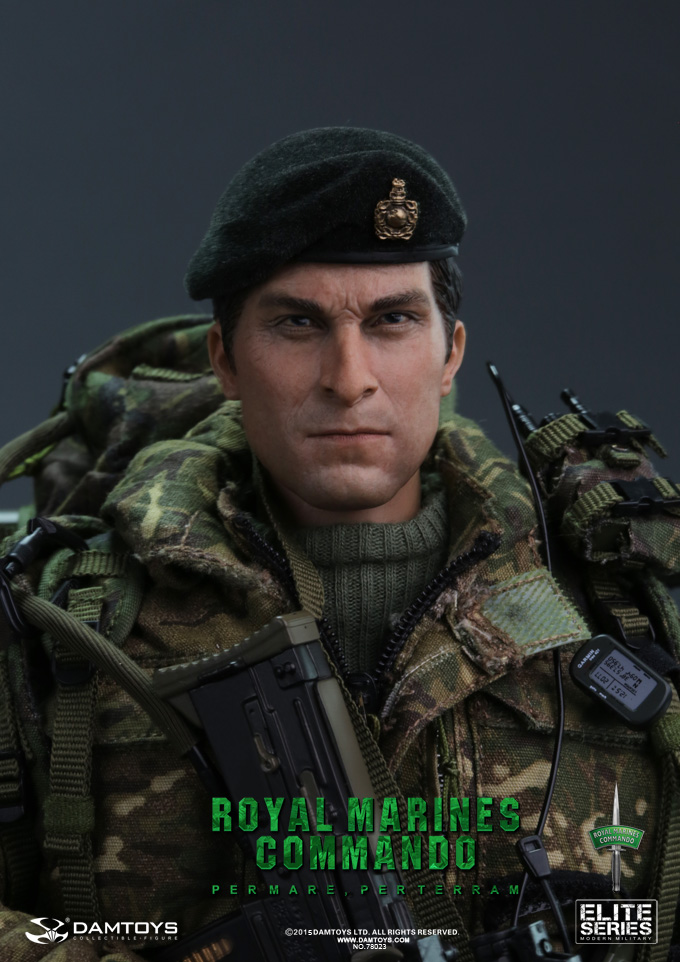 DAM-78023] DAM TOYS Modern British Royal Marines Commando Action