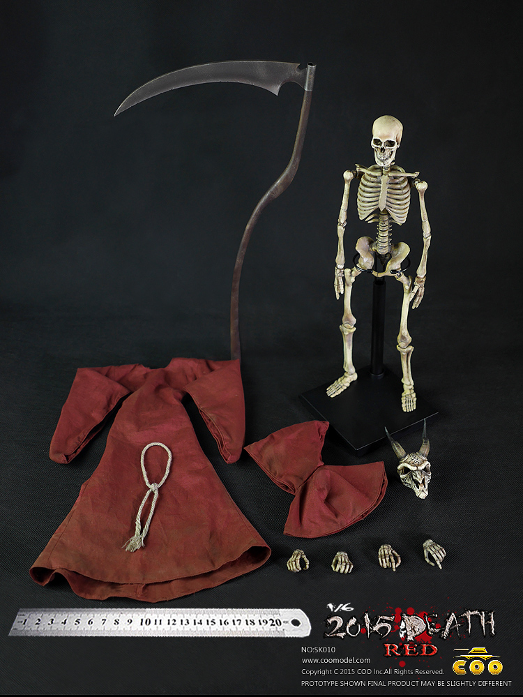 CM-SK10] COO Model Death (Red Edition) 1:6 Skeleton Body - EKIA