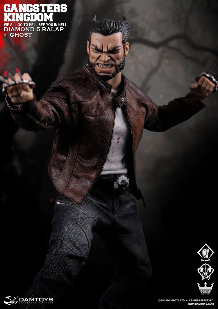 DAM-GK011] DAM TOYS Gangsters Kingdom Diamond 5-Ralap & The Wolf