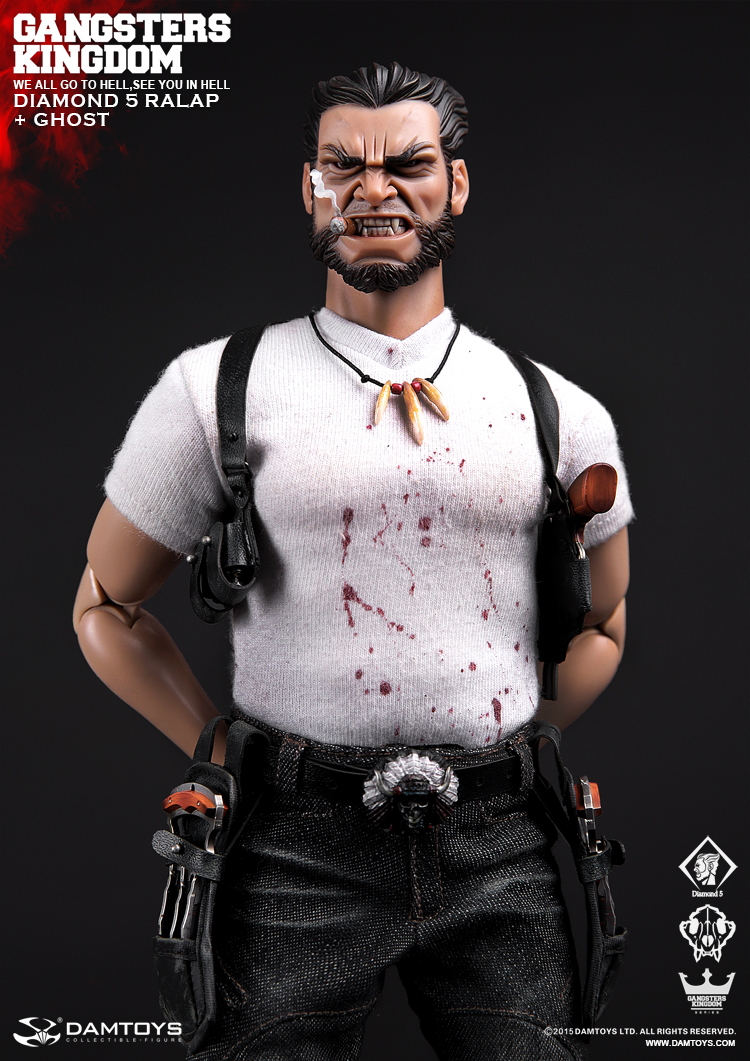 DAM-GK011] DAM TOYS Gangsters Kingdom Diamond 5-Ralap & The Wolf