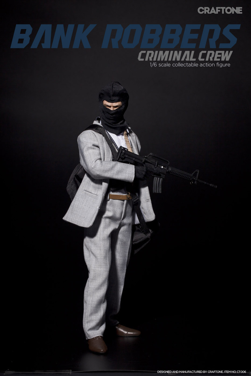 CRAFTONE　1/6　BANK ROBBERS　Heat ヒート CRAFTONE 1/6 BANK ROBBERS Heat ヒート Craftone 1/6 Bank Robbers