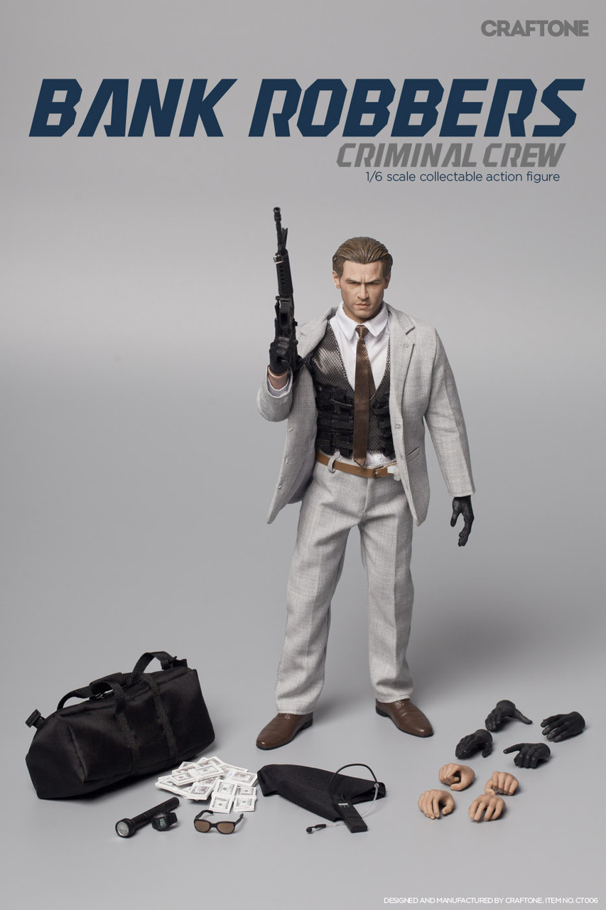 CT-006B] CRAFTONE Bank Robbers - Criminal Crew 12