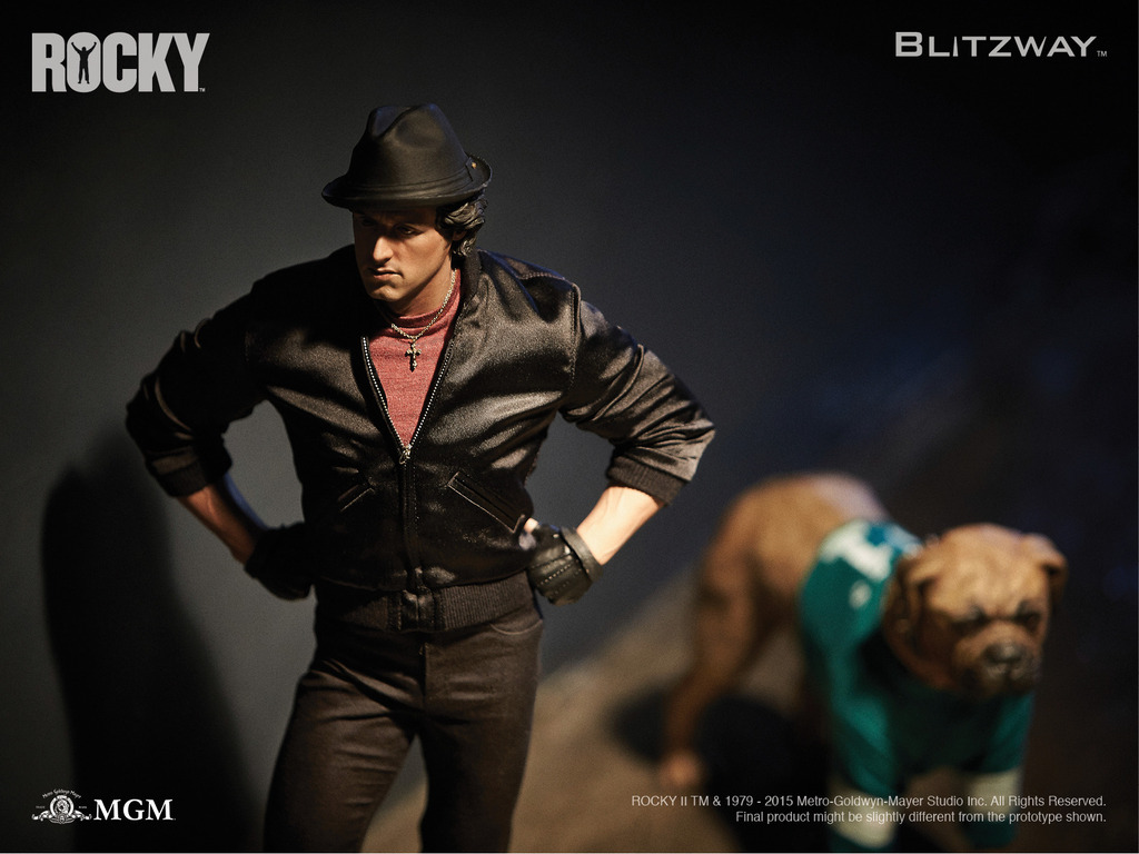 BW-SS01126] BLITZWAY 1:4 ROCKY II (1979) Sylvester Stallone Superb
