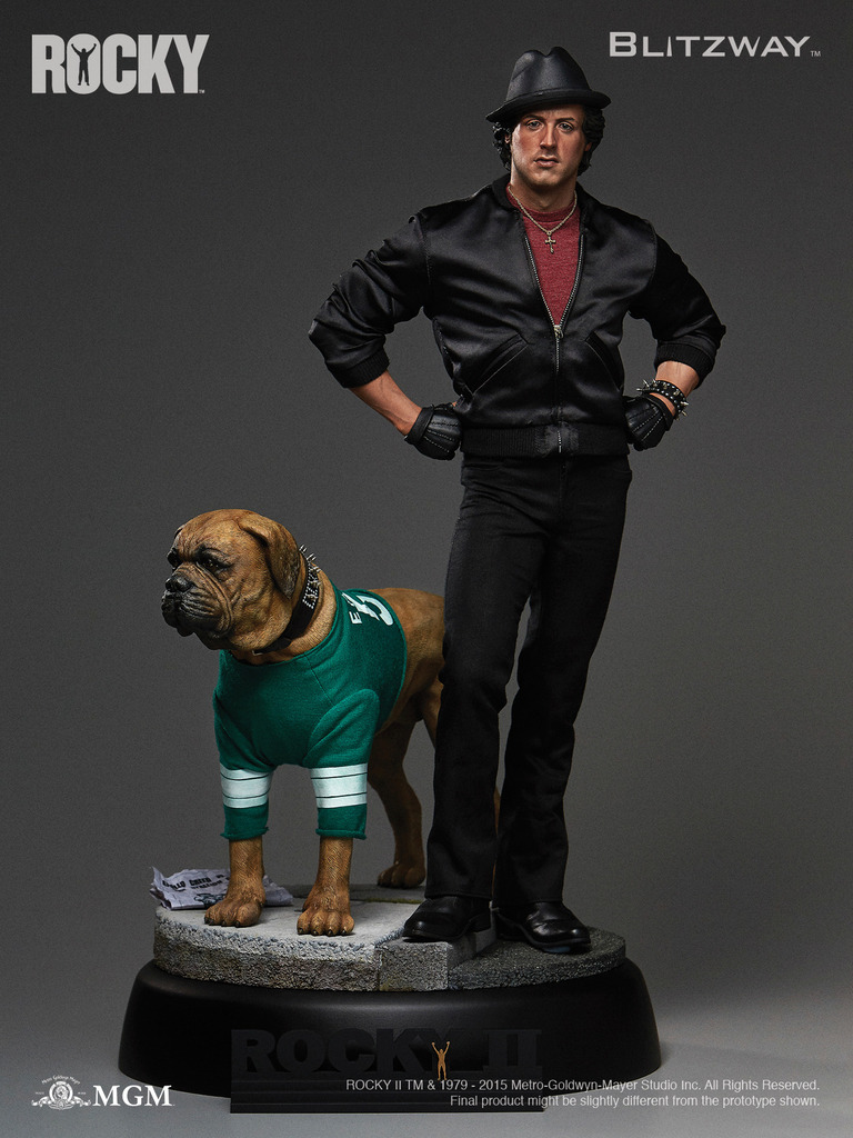BW-SS01126] BLITZWAY 1:4 ROCKY II (1979) Sylvester Stallone Superb