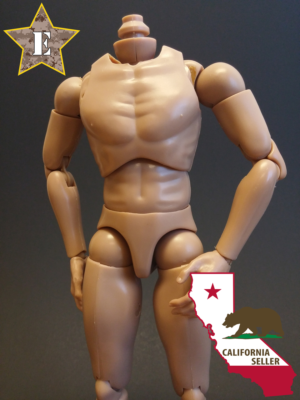ZY-B002] ZY TOYS Wide Shoulders 1:6 Action Figure Body - EKIA Hobbies