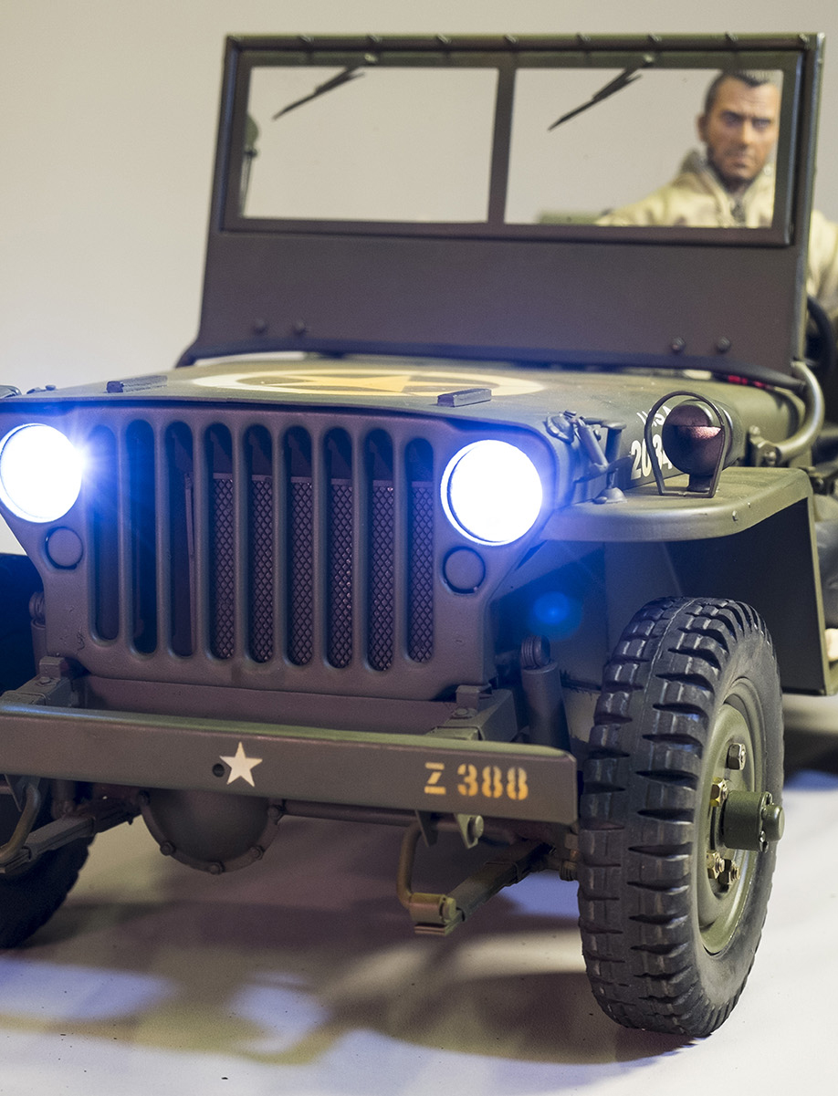 GT-015-004-MVWII] Go-Truck 1:6 Scale Go Truck 1/6 - 1/4 Ton US