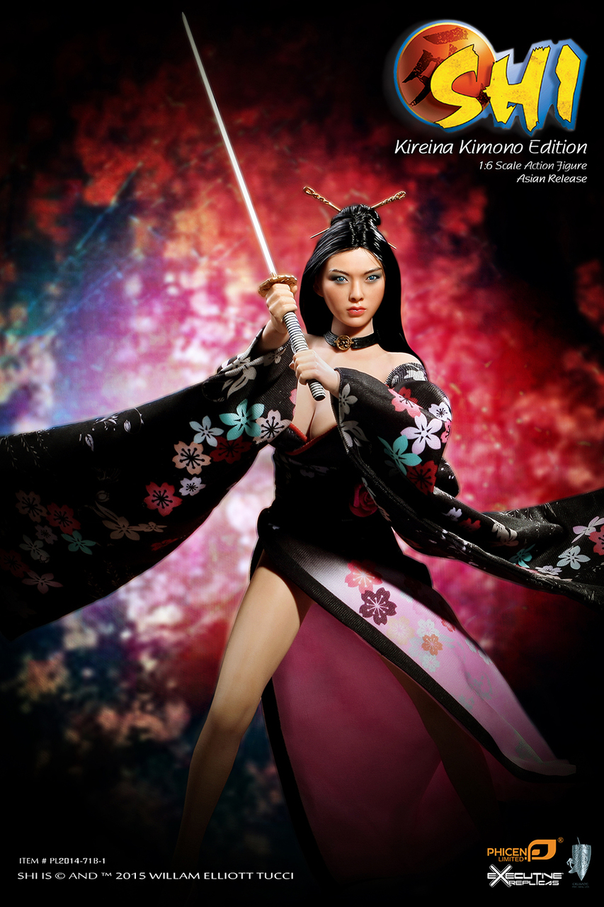 PL2014-71B-1] Phicen Shi in Kimono 1:6 Scale Collector Female
