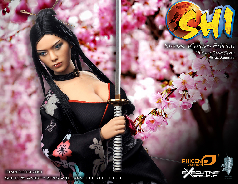 PL2014-71B-1] Phicen Shi in Kimono 1:6 Scale Collector