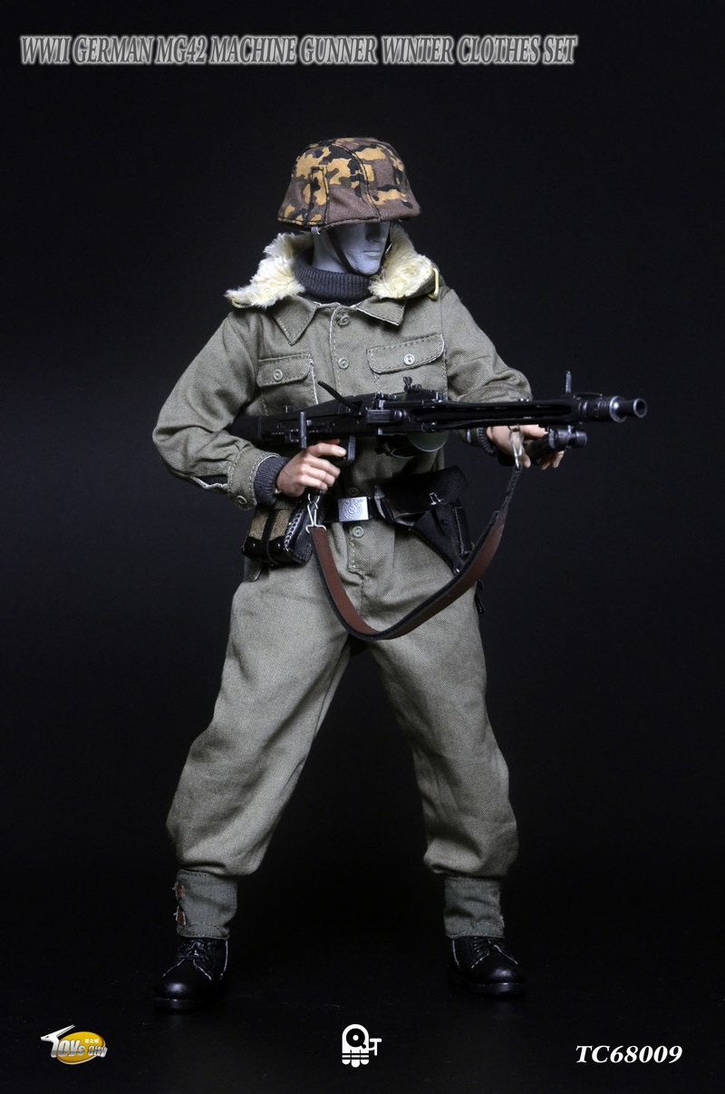 TC-68009] Toys City WWII German MG42 Machine Gunner Winter