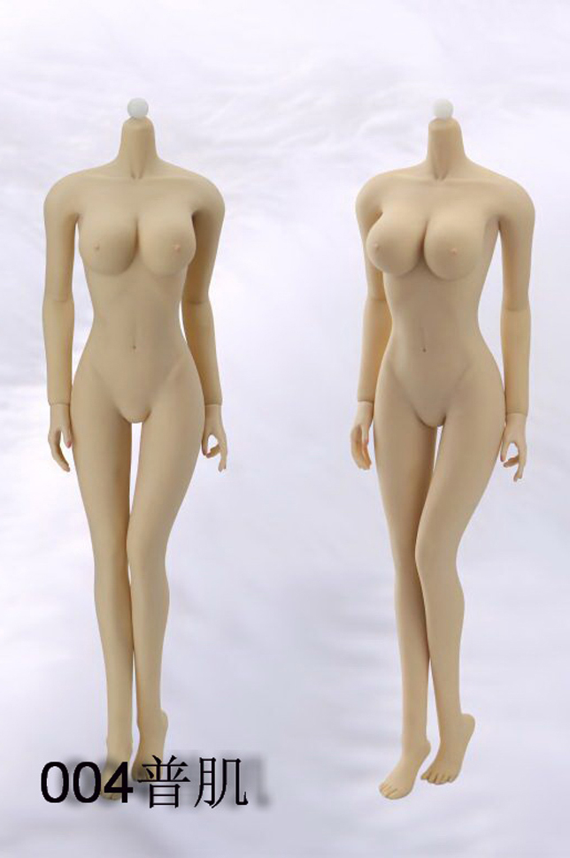 [JD-004] Jiaou Doll Female Seamless Body in Pale/Large Bust Size 1:6 Scale