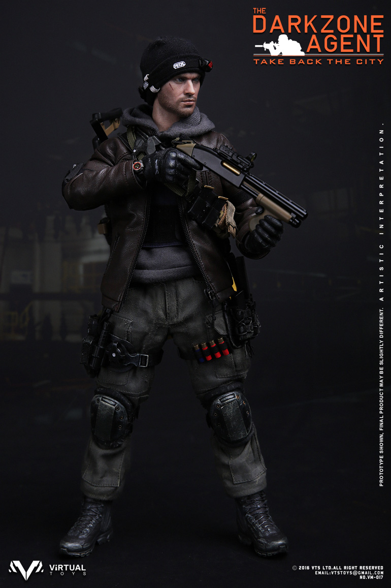 VTS-VM017] Virtual VTS Toys The Darkzone Agent 1:6 Boxed