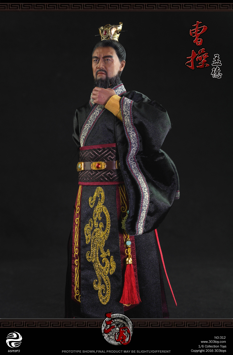 303T-312] 303 Toys Cao Cao 曹操 A.K.A Mengde 1:6 Boxed Figure