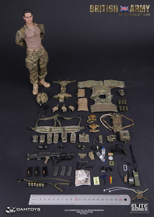 DAM-78033] DamToys British Army In Afghanistan Boxed 1/6 Figure