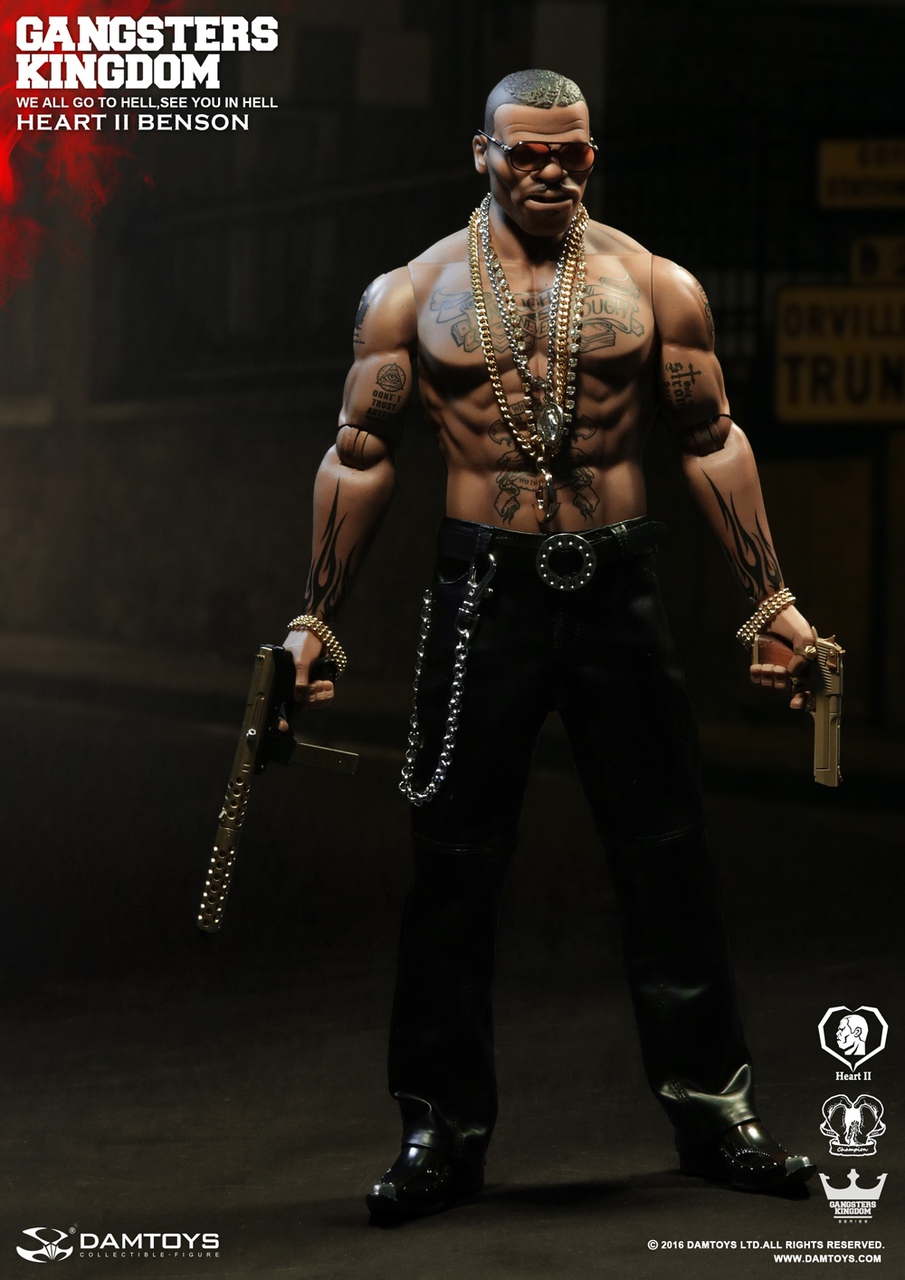 DAM-GK013] 1:6 DAM TOYS Heart II Benson Gangsters Kingdom Boxed