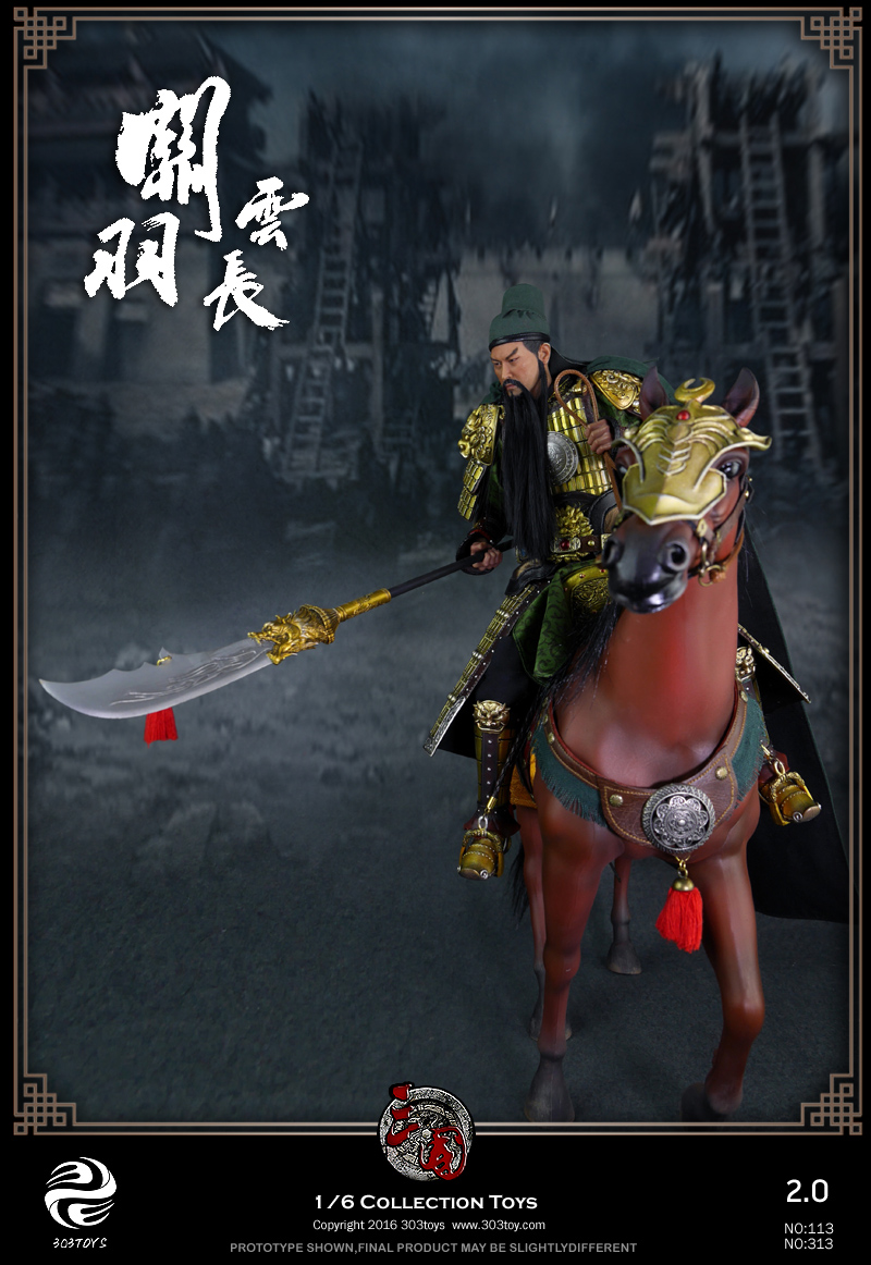 303T-313SET] 1:6 Scale Guan Yu 關羽 A.K.A Yunchang 2.0