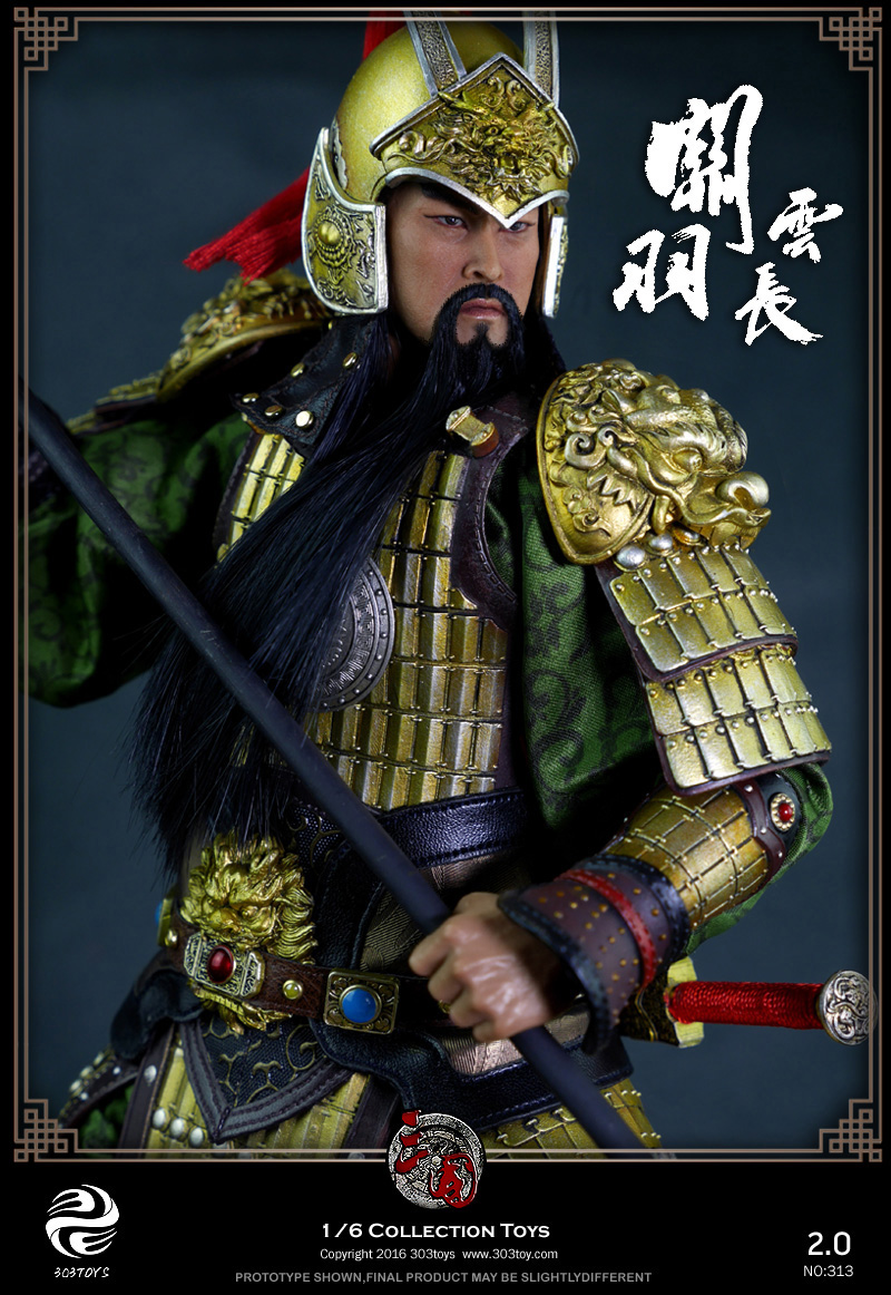 303T-313SET] 1:6 Scale Guan Yu 關羽 A.K.A Yunchang 2.0