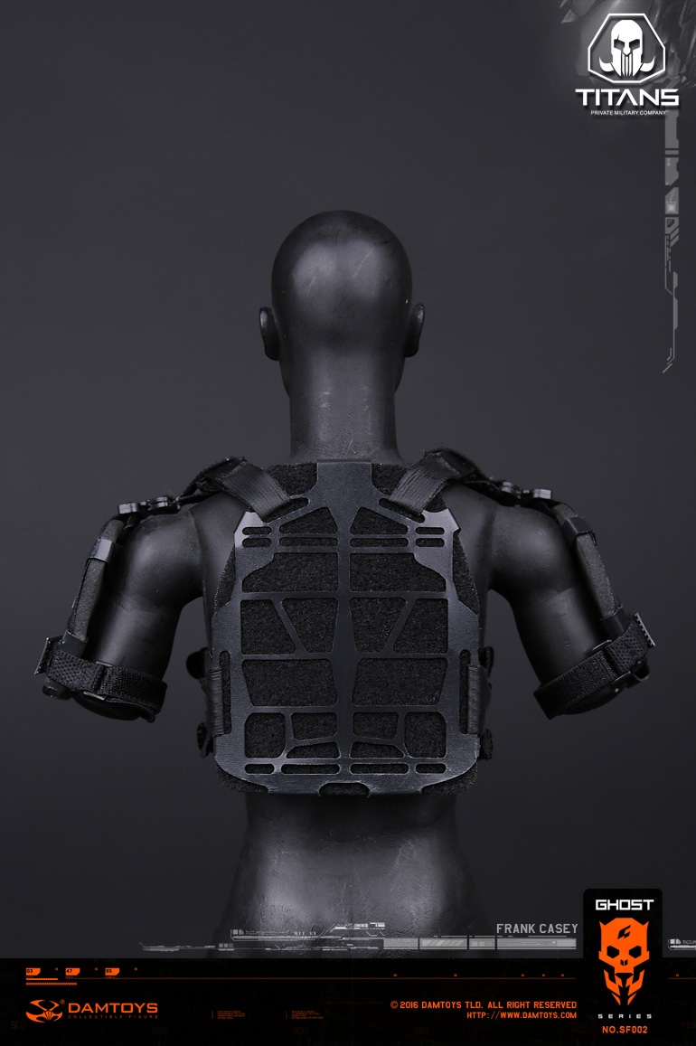 【DAMTOYS】SF002 GHOST SERIES TITANS PMC Damtoys 1/6 Sf002 Ghost Series Titans Pmc-Frank Casey Figure