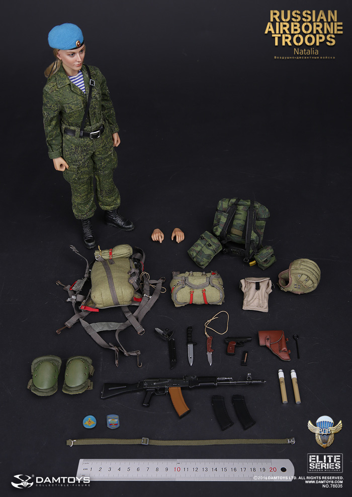 DAM-78035] 1:6 DAM TOYS Russian Airborne Troops 