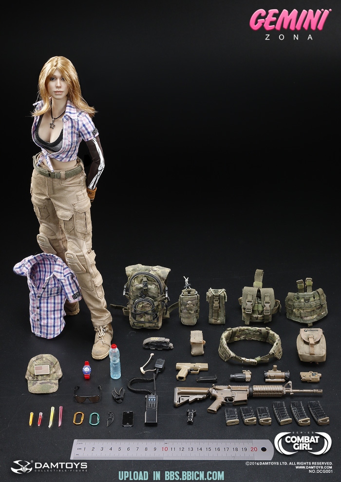 DAM-DCG001] DAM Toys Combat Girl Series Gemini 