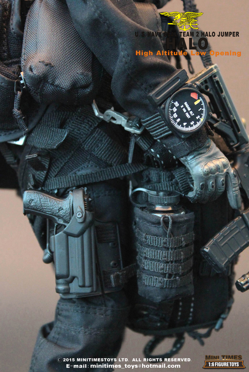 MT-M001] Mini Times Toys U.S. NAVY Seal Team 2 HALO Jumper 1:6