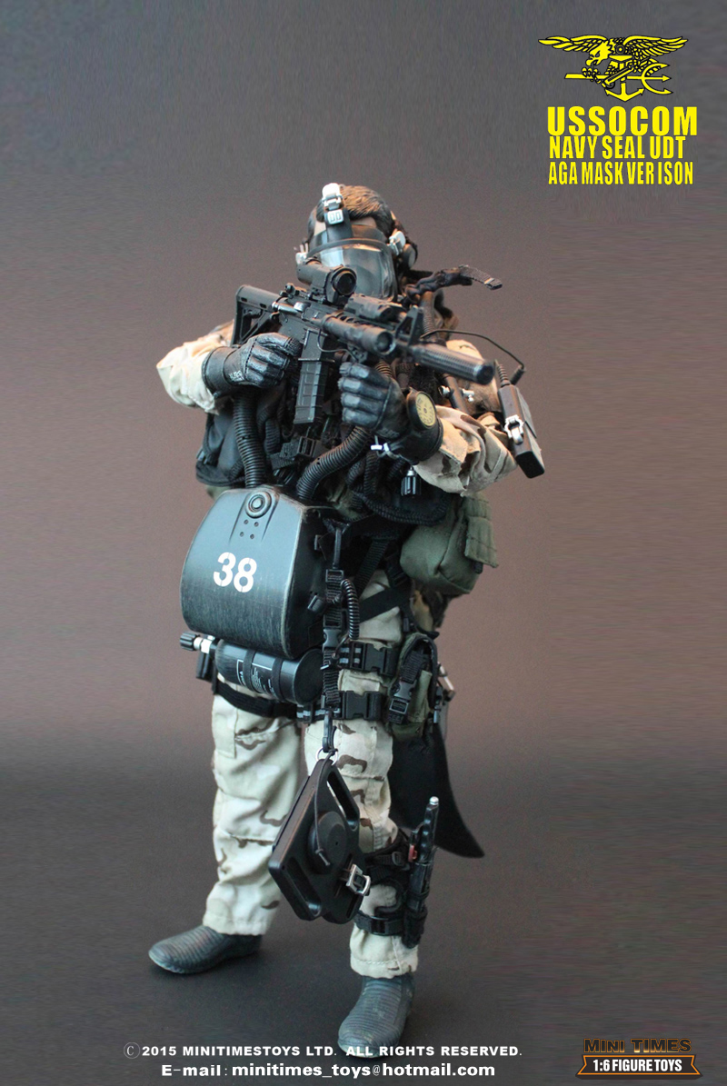 MT-M002] Mini Times Toys U.S. NAVY Seal UDT 1:6 Boxed Figure