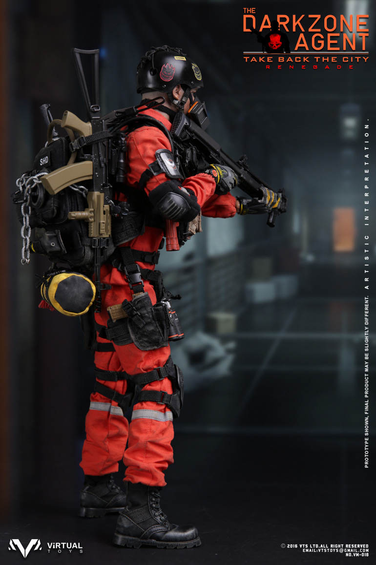 Figurine VTS Toys 1/6 The Division - Agent Tracy VM-019 - Occasion Emballage Ouvert