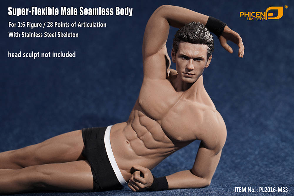PL-2016-M33] Phicen Limited Seamless Male Figure Body with