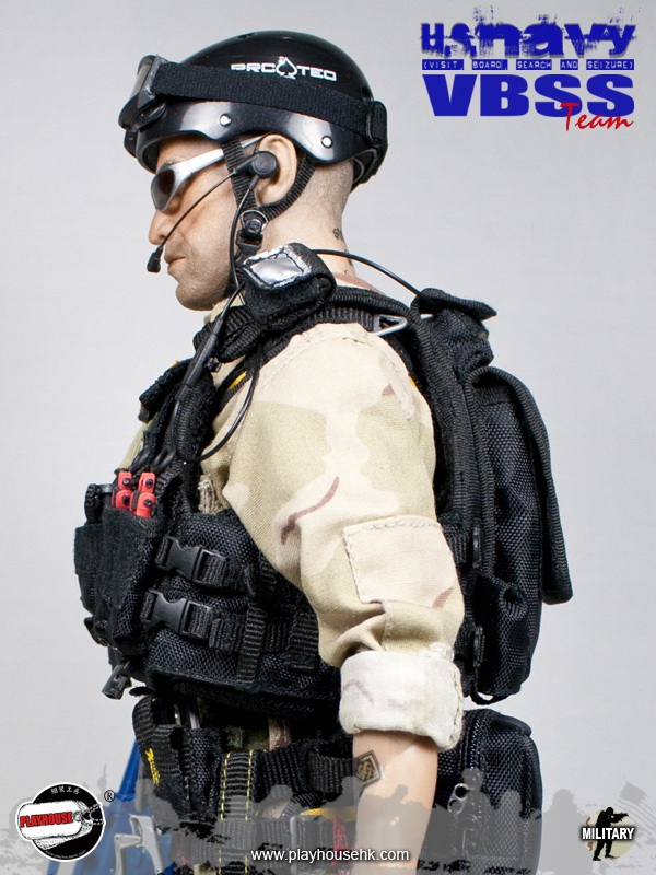 1/6 12インチサイズプレイハウス US.ネイビー VBSSチーム Monkey Depot - Boxed Figure: Playhouse US Navy VBSS Team (PH015)