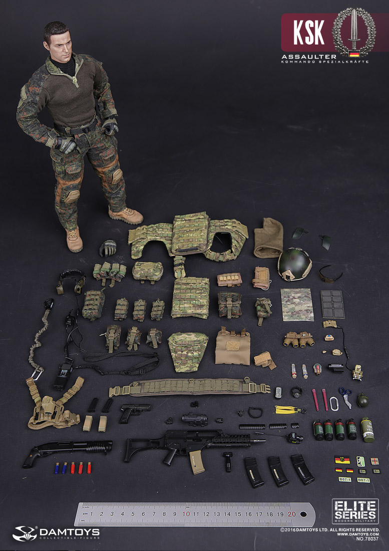 DAM-78037] DAM Toys KSK KOMMANDO SPEZIALKRÄFTE — ASSAULTER - EKIA