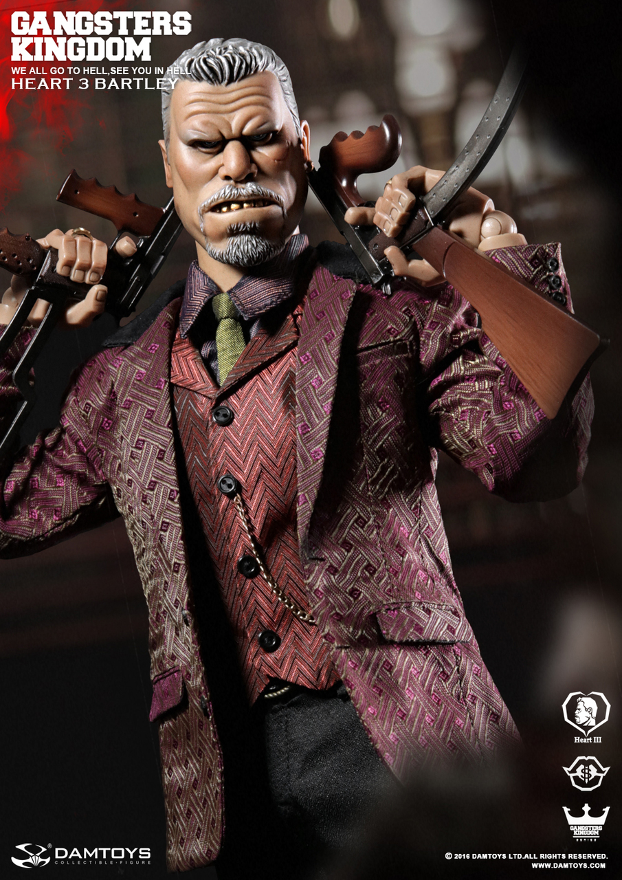 DAM-GK014] 1:6 DAM TOYS Gangsters Kingdom Heart 3 Bartley Boxed