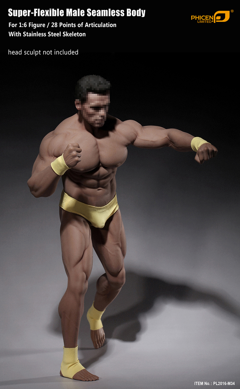 PL-2016-M34] Phicen Limited Seamless Male Bodybuilder Figure