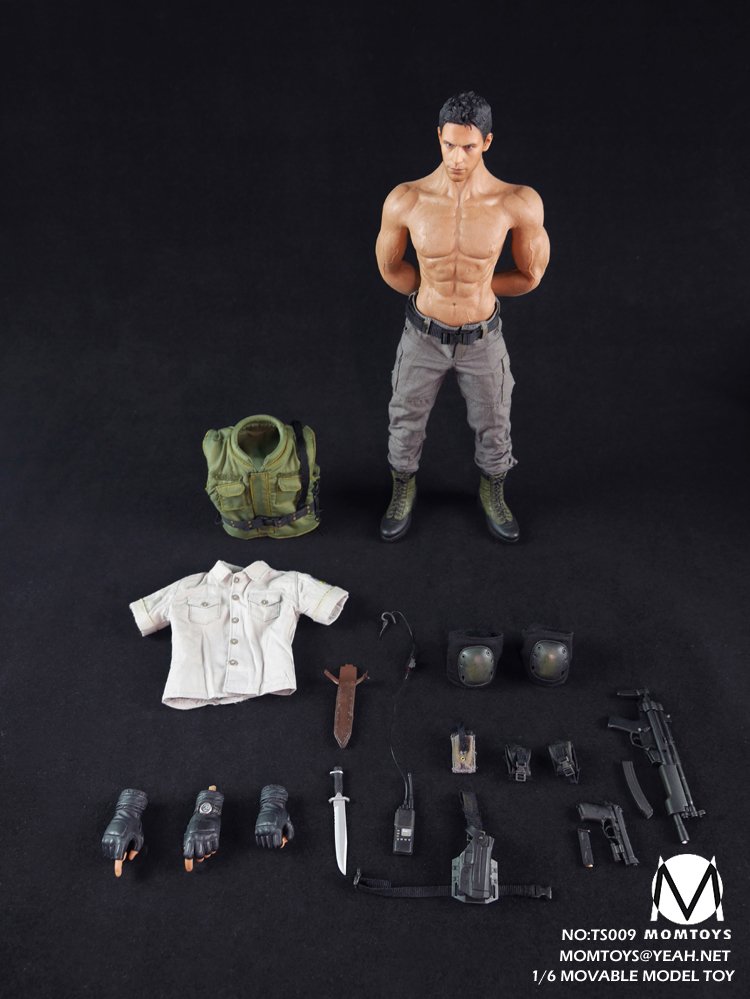 Zombie Hunter Carl 1/6スケールフィギュアモーガンカール 装備が豊富！ウォーキングデッドのカールの可動フィギュア】CGL TOYS