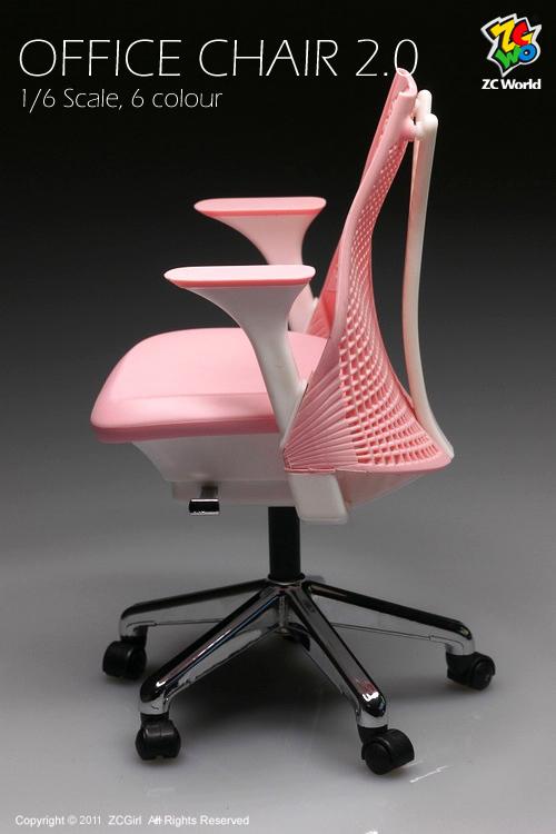 ZC-CHAIR2] ZCWORLD Office Chair 2.0 Red - EKIA Hobbies