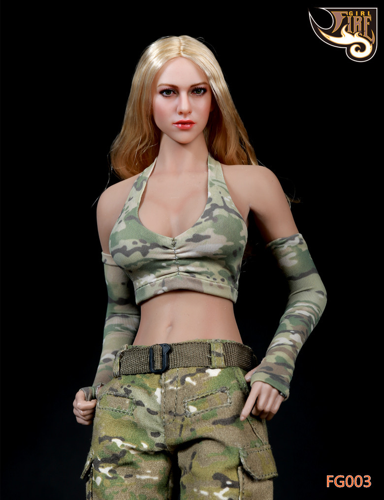 FG048 1/6 Scale Sexy Female Soldier Costume Tactical Girl Shooter