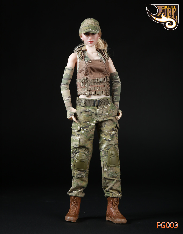 [FG-003] FIRE GIRL Multicam Tactical Female Shooter Accessory - EKIA ...