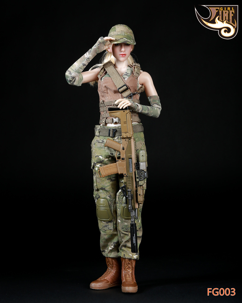 [FG-003] FIRE GIRL Multicam Tactical Female Shooter Accessory - EKIA ...