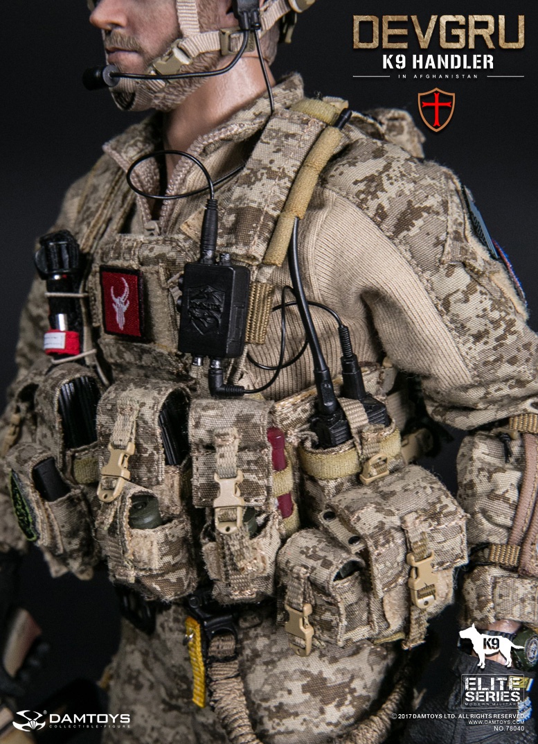 DAM-78040] DAM Toys DEVGRU K9-handler in Afghanistan Boxed