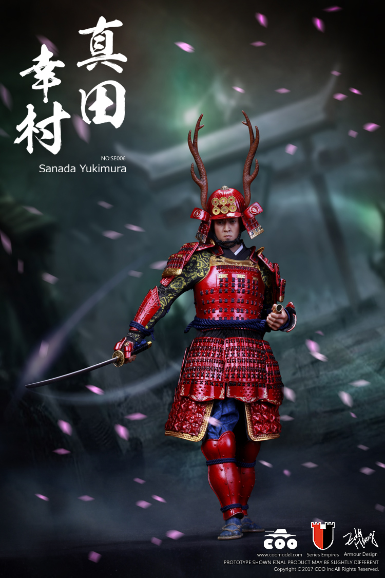 COO MODEL 真田幸村 純銅 EX版 1/12 COO MODEL 真田幸村 純銅 EX版 1/12 フィギュア