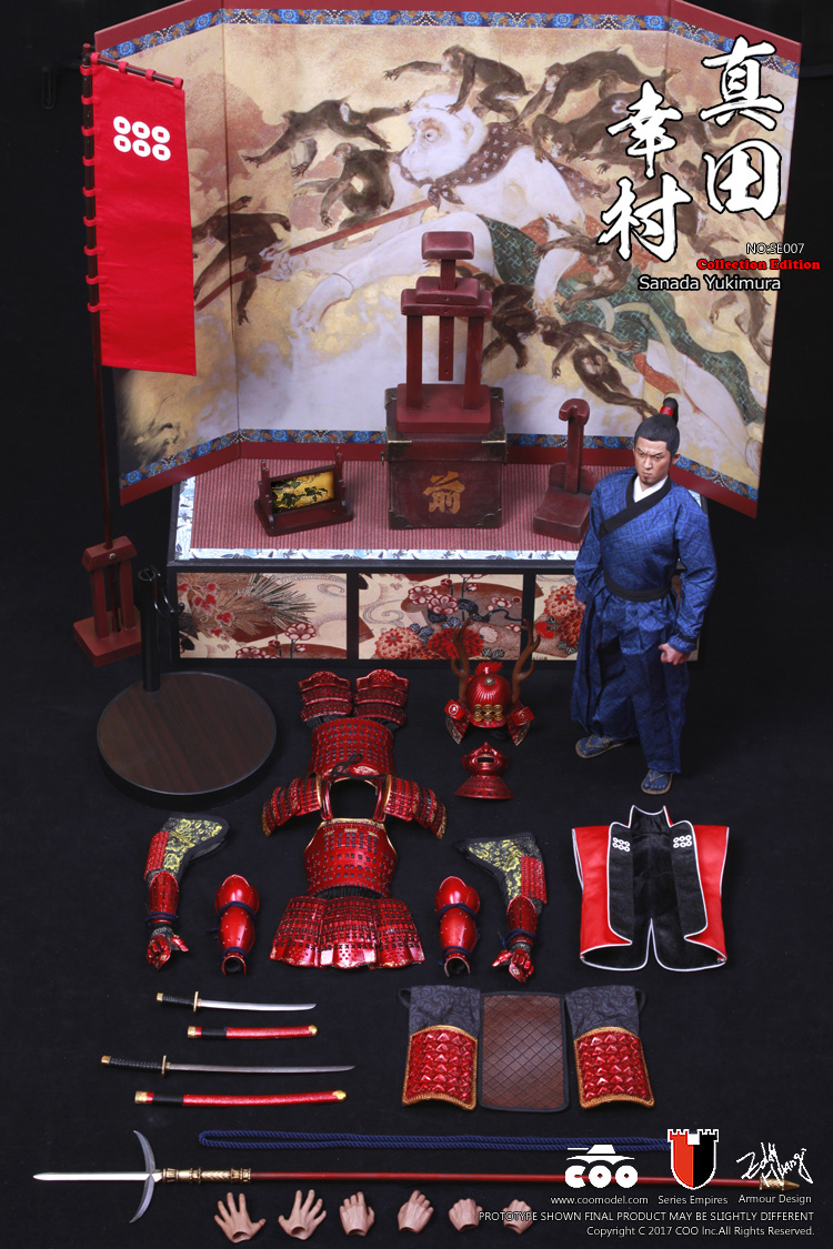 [CM-SE007] COO Model 1:6 Japan’s Warring States SANADA YUKIMURA 真田幸村 Deluxe