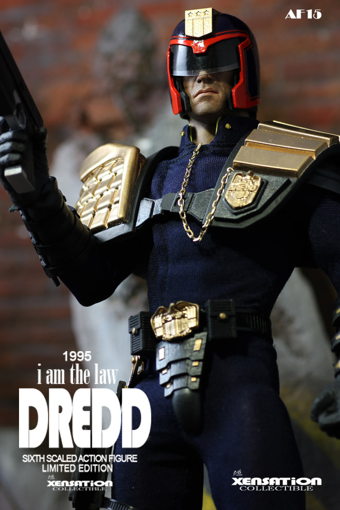 XE-AF15] Xensation 1995 The Dredd I Am the Law 1:6 Collectibles