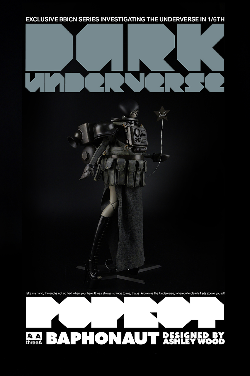 [3A-DARK] ThreeA 1/6 DARK UNDERVERSE BAPHONAUT BBICN Exclusive by Ashley  Wood