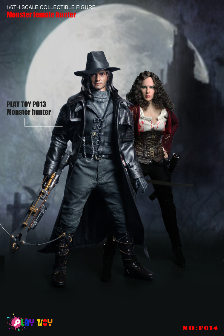 [PT-P014] Play Toy Monster Female Hunter 1/6 Scale Boxed Figure - EKIA ...
