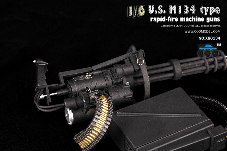 CM-X80134] COOMODEL - US M134 Rapid-Fire Machine Mini Gun (Metal