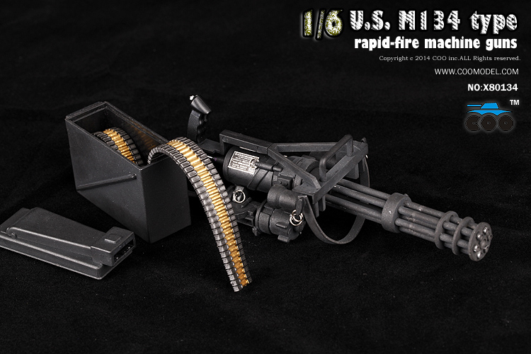 CM-X80134] COOMODEL - US M134 Rapid-Fire Machine Mini Gun (Metal