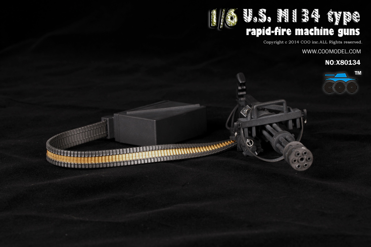 CM-X80134] COOMODEL - US M134 Rapid-Fire Machine Mini Gun (Metal