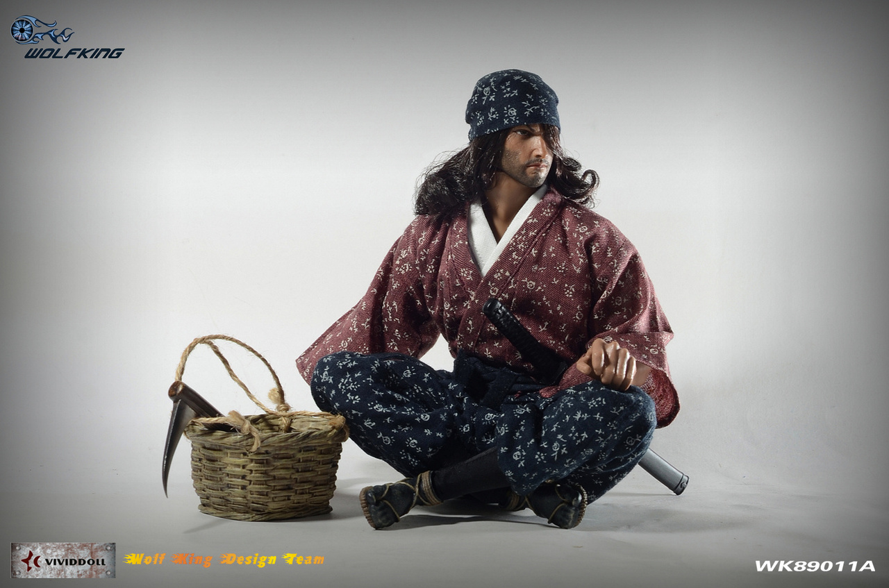 WK-89011A] Wolf King 1/6 穴户梅轩Shishido Baiken Japanese